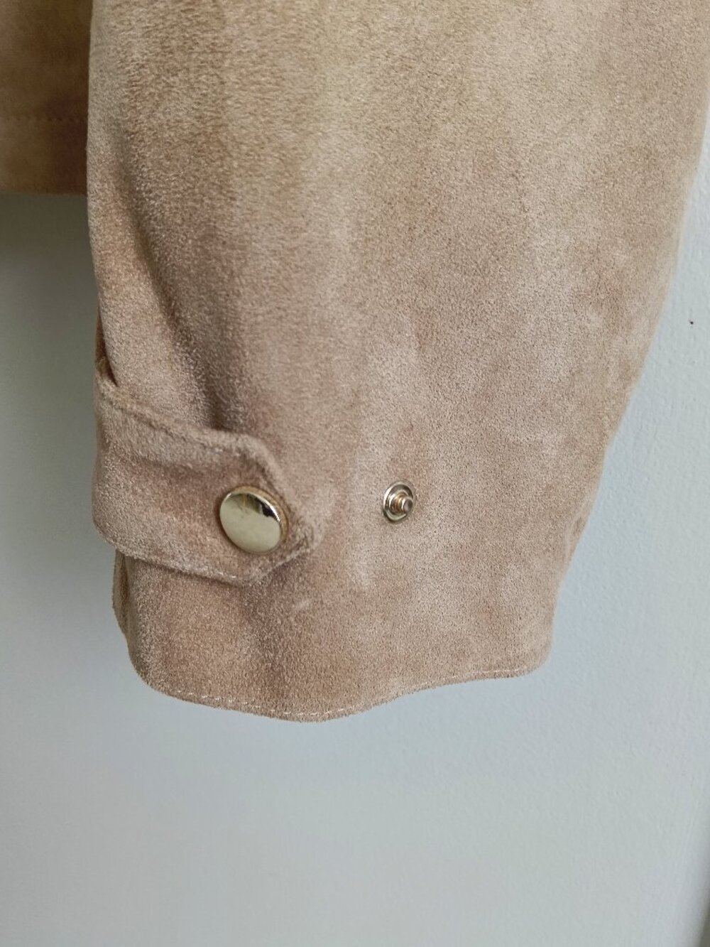 ZARA FAUX SUEDE HIGH-NECK BOMBER JACKET US XL - NWOT - Picture 14 of 16